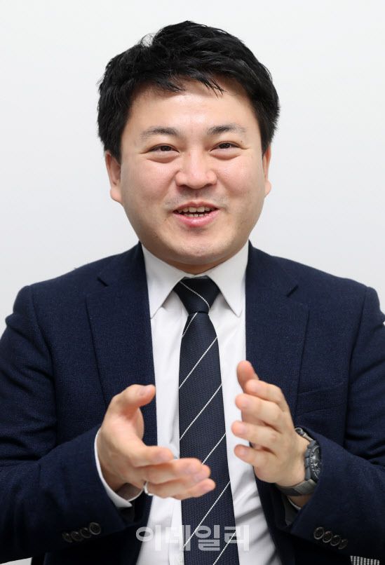 대한법률구조공단 서울중앙지부 박성태 변호사가 이데일리와 인터뷰를 하고 있다. (사진=이데일리 방인권 기자)