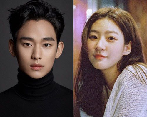 김수현(왼쪽)과 김새론
