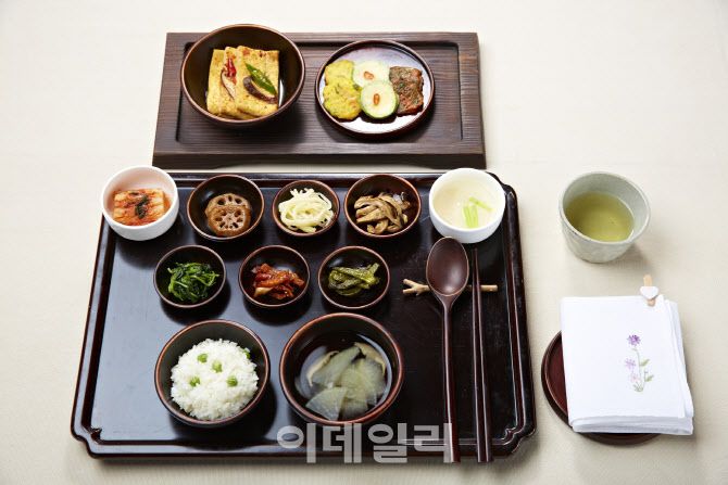 서울 진관사 사찰음식(사진=한국불교문화사업단)