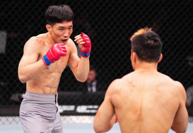 UFC 데뷔전에 나서는 이창호. 사진=UFC