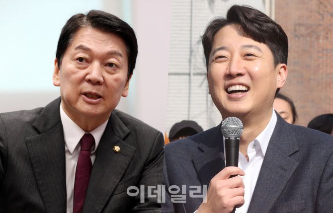 왼쪽부터 안철수 국민의힘 의원, 이준석 개혁신당 의원.(사진 = 이데일리 김태형 기자, 이영훈 기자)