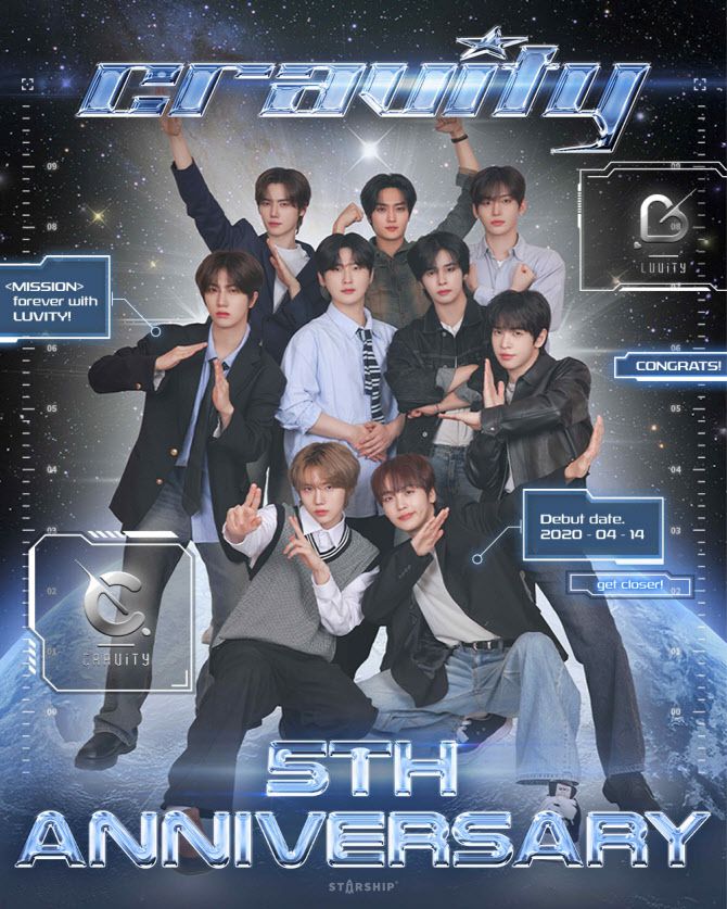 크래비티(사진=스타쉽엔터테인먼트)