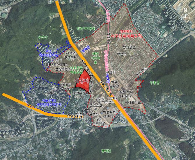 ‘더케이호텔 재개발사업’ 위치도 (자료=교직원공제회)