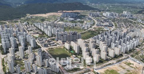 충남 내포신도시 전경. (사진=충남도 제공)