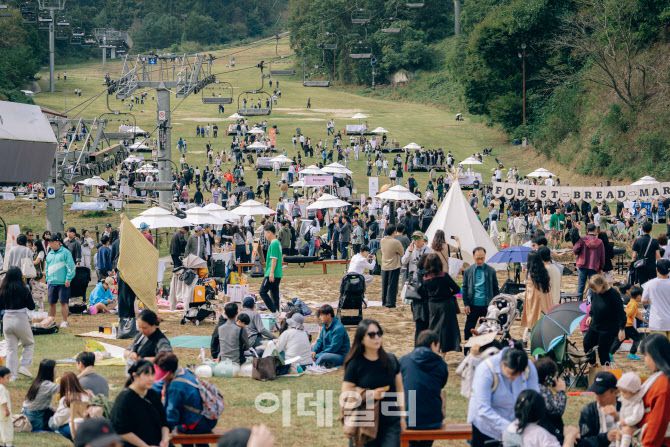 지난해에 이어 올해도 선보이는 엘리시안강촌 리조트의 ‘숲 속 빵 시장’(사진=엘리시안강촌 리조트)