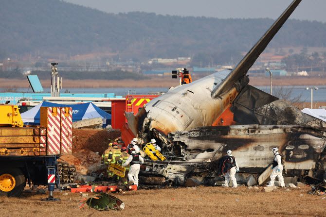 12·29 제주항공 여객기 참사 현장 (사진=연합뉴스)