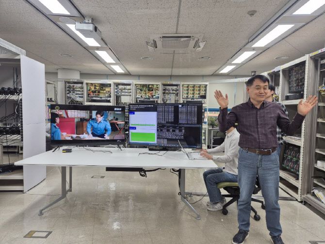 NW 연동 시험실 모습(사진=임유경 기자)