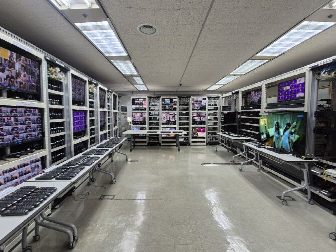 단말 SW 시나리오 시험실 모습(사진=임유경 기자)