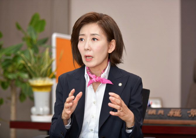 국민의힘 대통령선거 경선에 출마한 나경원 예비후보.(사진=나경원 의원실)