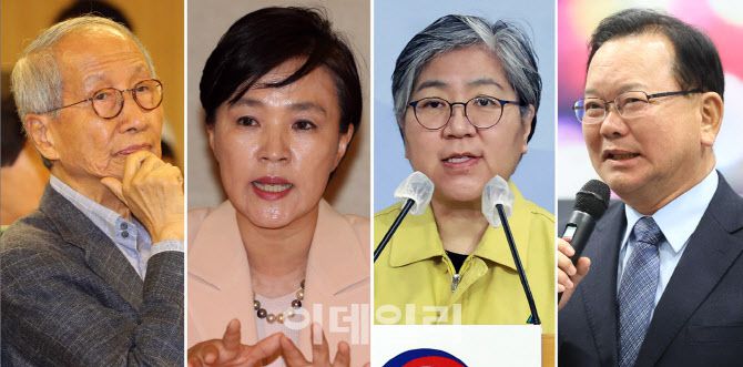 이재명 선대위 총괄선대위원장 윤여준·강금실·정은경·김부겸 (사진자료료잘=연합뉴스)