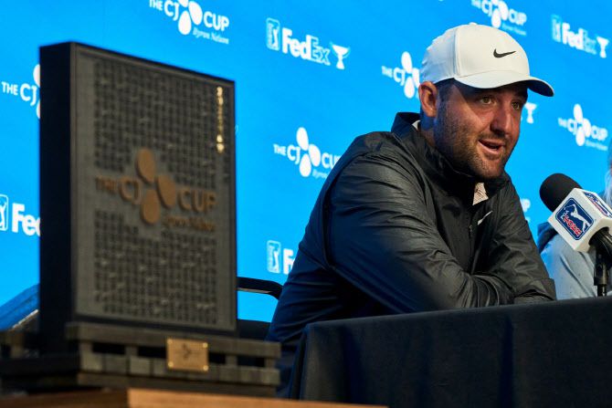 스코티 셰플러(사진=CJ그룹 제공)