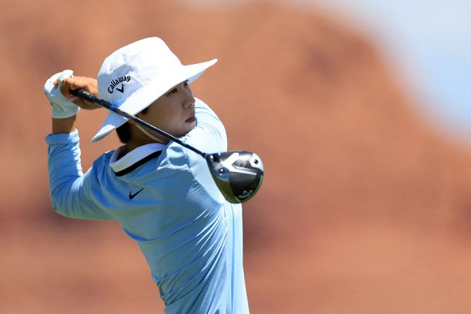 이소미가 LPGA 투어 블랟 데저트 챔피언십 2라운드에서 6타를 줄여 단독 2위로 순위를 끌어올렸다. (사진=AFPBBNews)