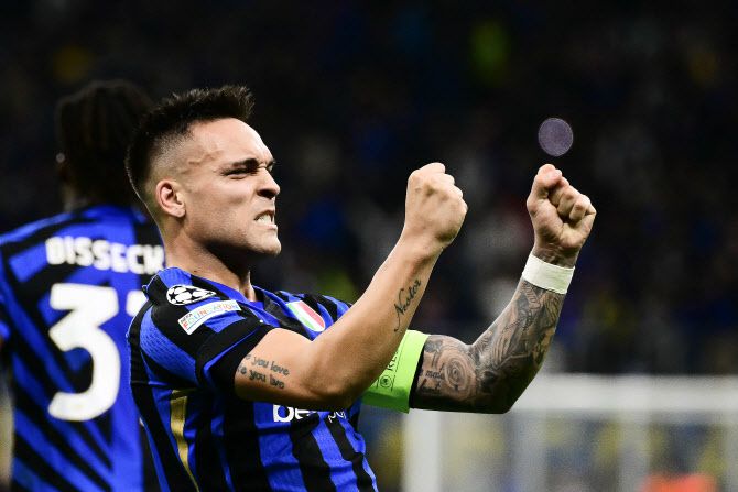 라우타로 마르티네스(인터 밀란). 사진=AFPBB NEWS