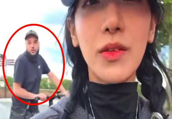 프랑스에서 한국인 여성이 인종차별을 당하는 모습이 공개돼 논란이 일고 있다. 사진=엑스 캡처