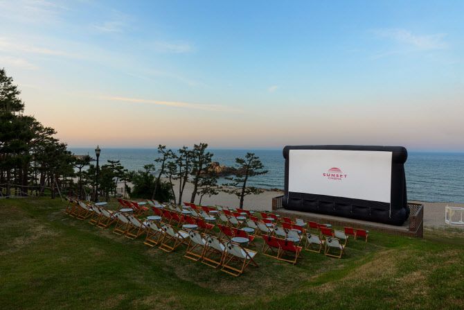 쏠비치 양양의 선셋 시네마 전경