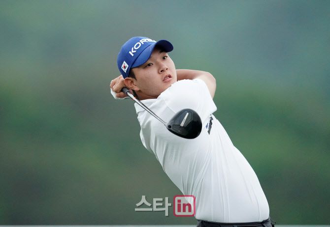 국가대표 김민수. (사진=코오롱 한국오픈 조직위원회)