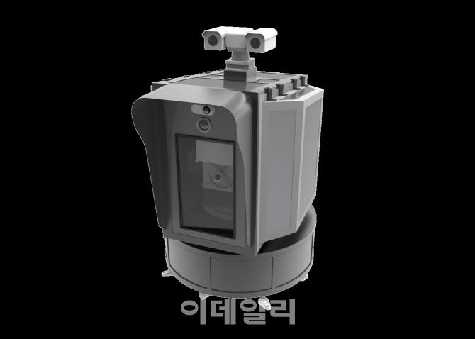 미세먼지 스캐닝 라이다.(사진=차세대융합기술연구원)