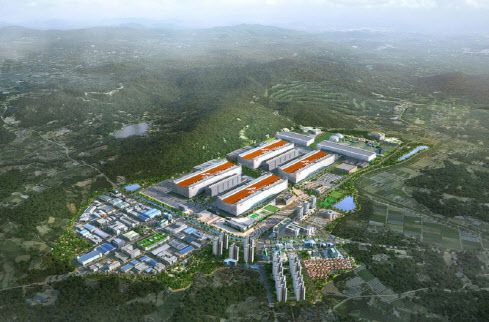 용인 반도체 클러스터 조감도. (사진=용인시)