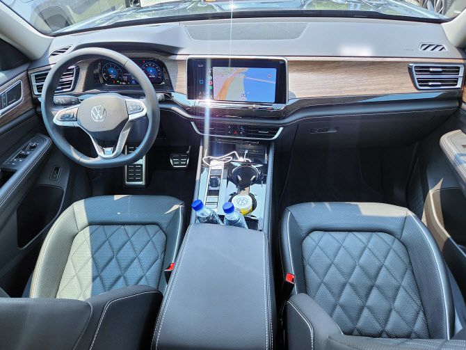 폭스바겐 대형 SUV 아틀라스 실내. (사진=이데일리 이다원 기자)