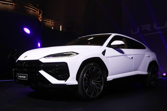 지난해 7월 23일 오후 서울 광진구 그랜드 워커힐 서울에서 열린 오토모빌리 람보르기니 최초의 플러그인 하이브리드(PHEV) 슈퍼 SUV ‘우루스 SE’ 론칭 행사. (사진=이데일리 이영훈 기자)