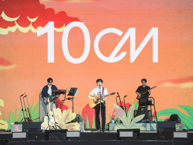 ‘2025 위버스콘 페스티벌’에 출연한 십센치(사진=하이브)