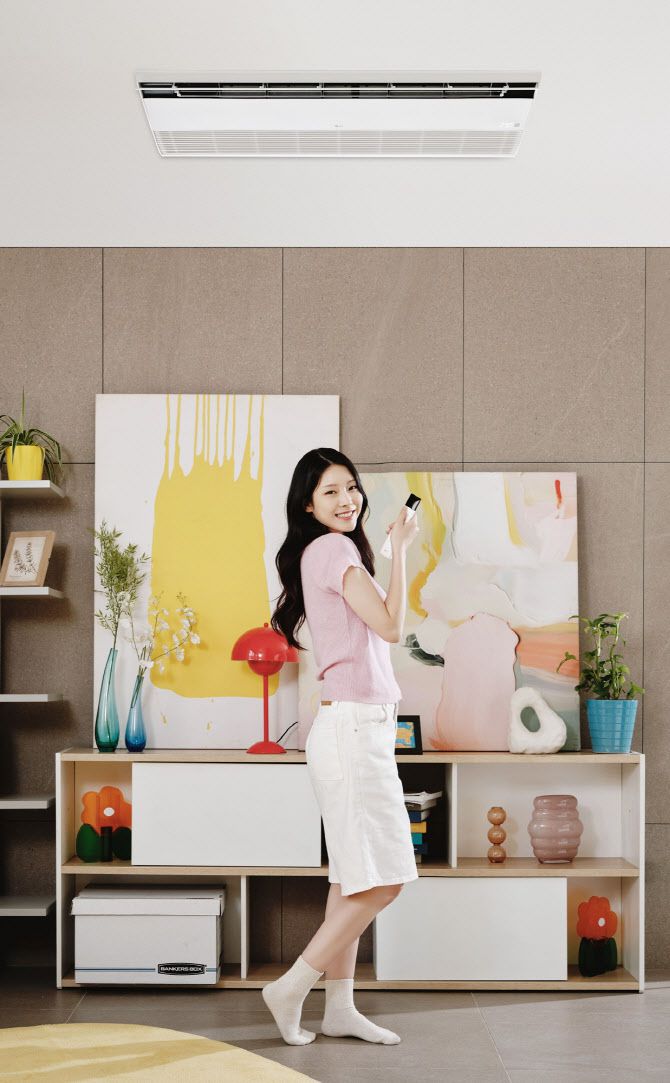LG전자가 출시한 ‘휘센 AI 시스템에어컨’ 신제품. (사진=LG전자)