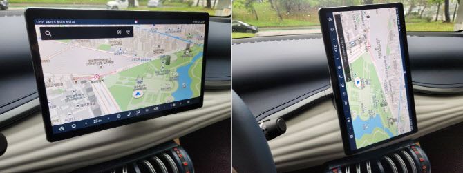 BYD 아토 3 센터 디스플레이. (사진=이데일리 이다원 기자)