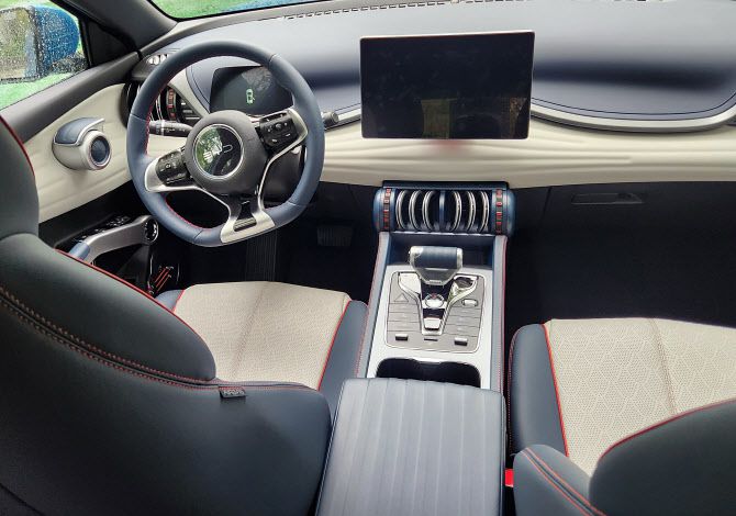 BYD 아토 3 실내. (사진=이데일리 이다원 기자)