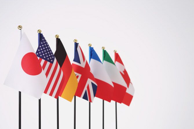 G7 국기(사진=게티이미지)
