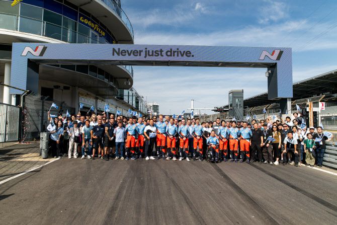 현대차 ‘뉘르부르크링 24시’ 10년 연속 완주(사진=현대차)