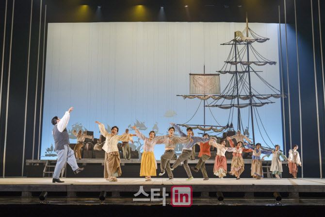 국립창극단 ‘베니스의 상인들’의 한 장면. (사진=국립극장)