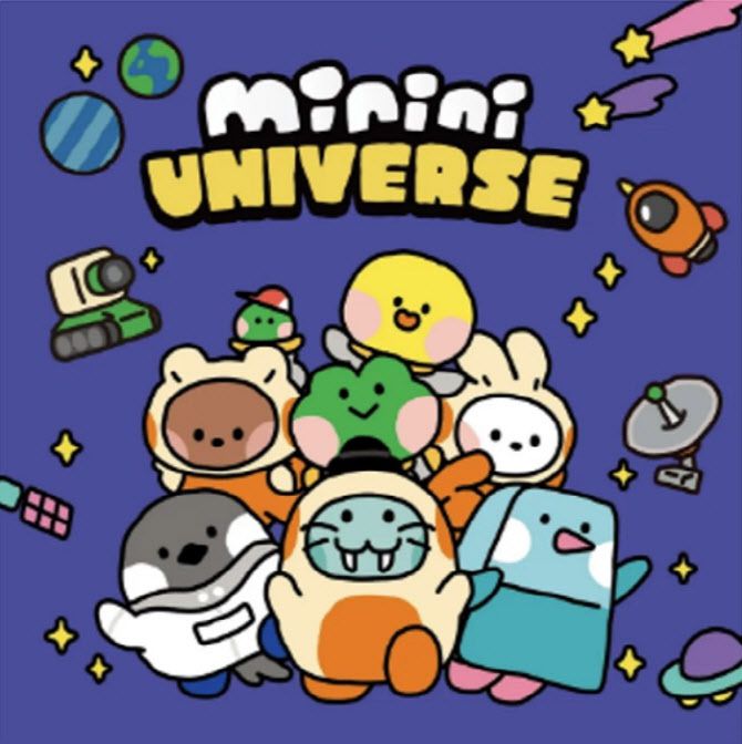 IPX의 미니니 유니버스(minini universe) 키 비주얼