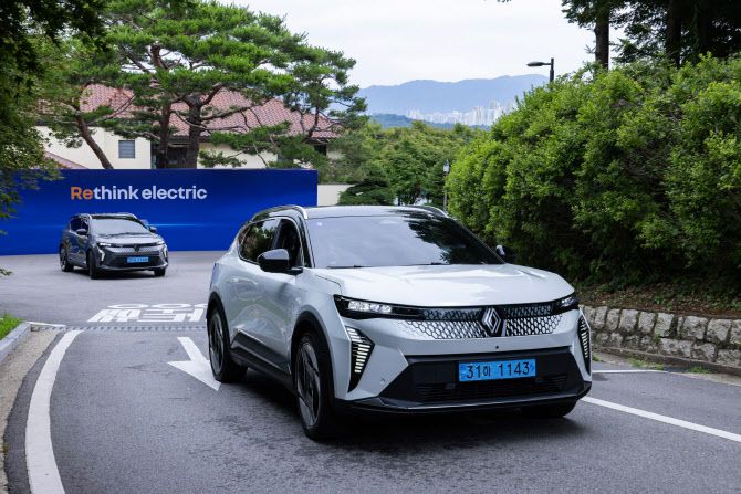 르노 전기차 세닉 E-Tech 100% 일렉트릭. (사진=르노코리아)