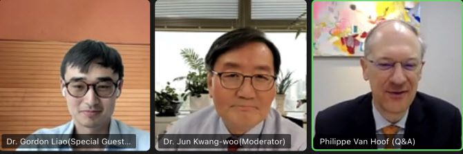 세계경제연구원은 8일 ‘왜 지금 스테이블 코인인가?:스테이블 코인의 부상과 글로벌 금융의 재편’을 주제로 웨비나를 개최했다. (사진=웨비나 화면 캡쳐)