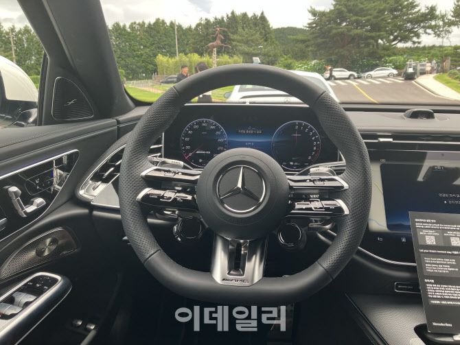 메르세데스-AMG E 53 하이브리드 4MATIC+(사진=정병묵 기자)