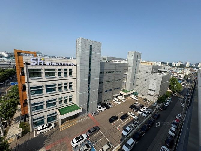 신협전자 신공장 전경