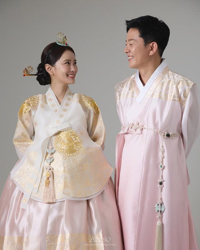 김지민과 김준호(사진=김지민 SNS)