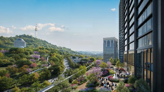 ‘이오타 서울’ 호텔 앞 전경 조감도 (자료=이지스자산운용)