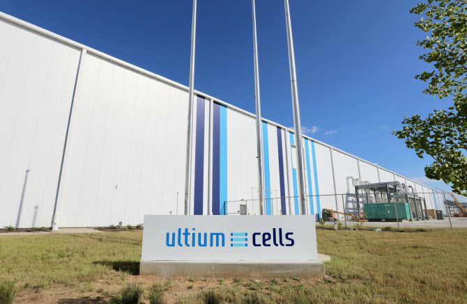 LG에너지솔루션과 제너럴모터스(GM)의 배터리 합작법인인 미국 얼티엄셀즈 공장.(사진=LG에너지솔루션)