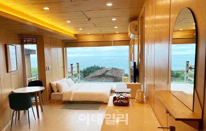 스테이너와 섬노루귀 객실 내부 (사진=스테이너와)