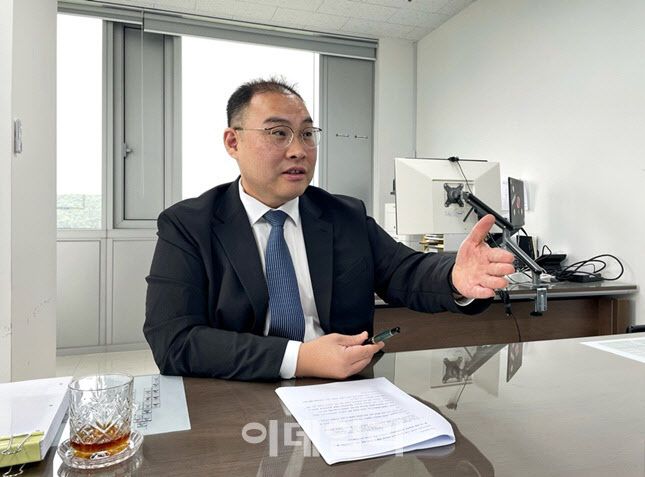 이민재 대표는 BGF리테일의 ‘데일리 라이프 플랫폼’이라는 비전은 BGF로지스에서 출발하고 있는 셈이라고 강조했다. (사진=한전진 기자)