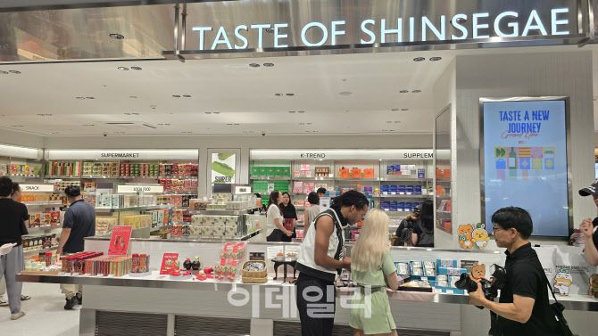 신세계면세점 명동점 11층에 위치한 ‘테이스트 오브 신세계’ (사진=김지우 기자)