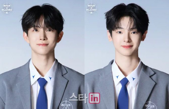 김건우(왼쪽), 강우진(사진=Mnet)