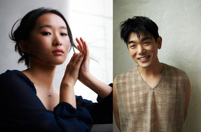 유지영(왼쪽)과 에릭남(사진=Amir Shafii, Kigon Kwak)