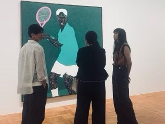 원빈, 이나영 부부와 박인비. (사진=박인비 인스타그램 캡처 이미지).