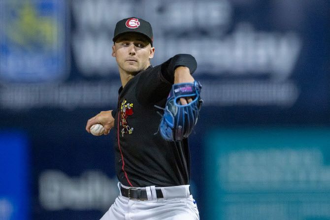 LG트윈스 새 외국인투수 앤더스 톨허스트. 사진=마이너리그 밴쿠버 캐내디언스 홈페이지