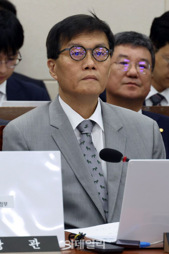 [이데일리 방인권 기자] 이창용 한국은행 총재는 19일 서울 여의도 국회에서 열린 기획재정위원회 전체회의에 참석했다.