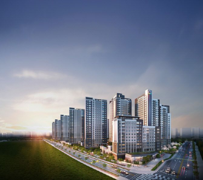 검단 센트레빌 에듀시티 투시도