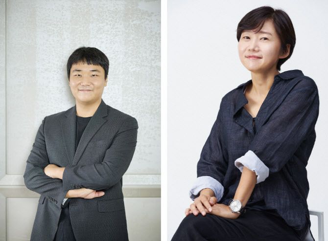 (왼쪽부터)유재선 감독, 이경미 감독.