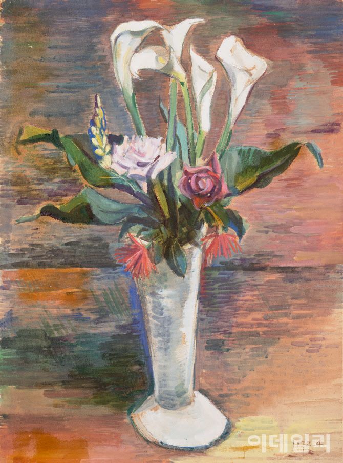 이인성의 ‘카이유’(1932). 일본 도쿄 유학 중에 그려 서울로 보내진 뒤 1932년 ‘제11회 조선미술전람회’에 출품해 특선을 받은 작품이다. 수상 이후 일본 궁내청이 사들여 오랫동안 일본에 있다가 1999년 국립현대미술관이 구입하며 한국으로 건너왔다. 1929년 제8회를 시작으로 마지막인 1944년 제23회까지 한 해도 거르지 않고 매년 ‘조선미술전람회’에 출품해 특선 등 주요상을 휩쓴 작가의 경력이 유명하다. 종이에 수채 물감, 72.5×53.5㎝. 국립현대미술관 소장.